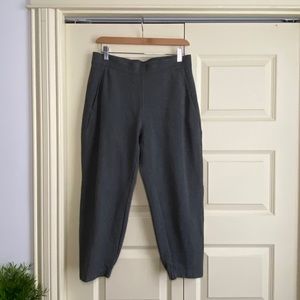 Gray babaton joggers.